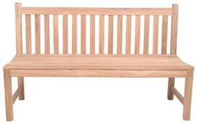 Bancă de grădină în culoare naturală din lemn masiv Solo – Garden Pleasure