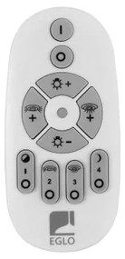 Lustră LED dimabilă pe cablu Eglo 390053 BRUSCOLI 3xLED/8W/230V +3xLED/8,5W + telecomandă