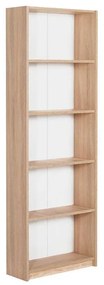 Biblioteca Adore Modern, 5 rafturi, 64x182x26 cm