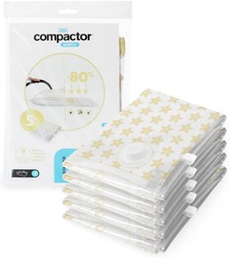 Compactor Set de saci de depozitare sub vidCompress L Vanilie 100 l, 70 x 100 cm, 5 buc., 5 buc.