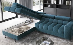 Colțar lemn masiv Ferry Extensibil Material Amore 40, 276 × 72 × 200 cm