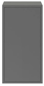 Boxie 1 ușă dulap de perete 80x40x37 cm antracit
