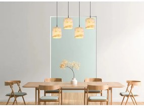 Lustră pe cablu Globo 15580-4H ENGELBERT 4xE27/40W/230V