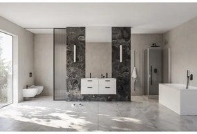 Ravak X070466 - Baterie de duș pentru montaj ascuns CHROME, neagră