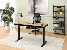 Masă PC Osto 140 (stejar negru + negru). 1109839
