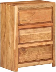 vidaXL Dulap cu sertar, 55x33x75 cm, lemn masiv de acacia
