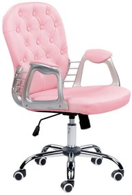 Scaun de birou Princi (roz). 1011246