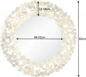 Oglinda de perete decorativa Coins 80cm