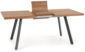 Set masa extensibila Berlin L160-220 cm + 4 scaune K336 ratan natural
