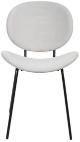 Set 2 buc scaune de sufragerie Luaza (gri). 1081046