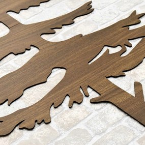DUBLEZ | Decorațiune copac din lemn pentru perete - Conifer