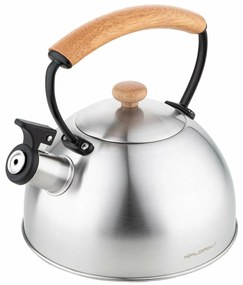 Ceainic Florina Natura Line din inox 2,3 l, argintiu