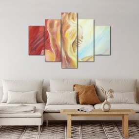 Tablou - Imaginea unei femei care se odihnește, pictură în ulei (150x105 cm)
