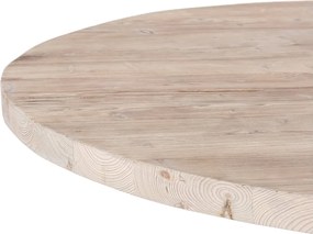 Masă lemn masiv dining Heritage Ø140