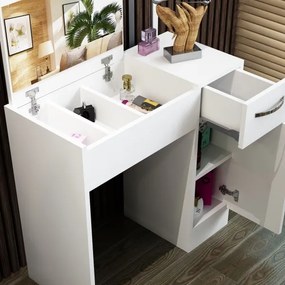 Masă de toaletă INCI 108,8x74,2 cm albă