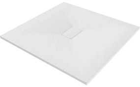 Mexen Hugo cadă pentru duș pătrată SMC 100 x 100 cm, Albă - 42101010