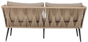 Canapea de grădină bej Pavone – Bloomingville