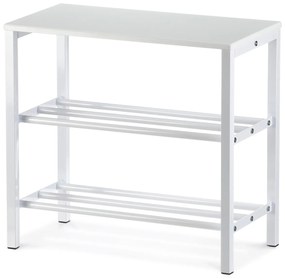 Botník 83168-42 WT, metal, alb