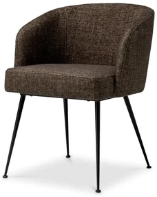 Scaun elegant design LUX Aiden, Renato brown