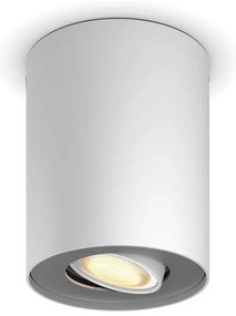 Spot LED dimabil Philips Hue PILLAR 1xGU10/4,2W/230V alb + telecomandă