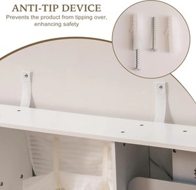 Bucatarie copii din lemn moderna alba