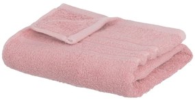 Prosop roz din bumbac din frotir 50x100 cm Simple – Casa Selección