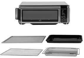 Cuptor multifunctional 8 in 1 Ninja SP101EU Foodi, 2400W, 10L, Air fry/Prajire/Coacere/Paine prajita, Compact, Inox