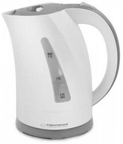 Fierbator electrica Esperanza Amazon EKK022 220W 1.7l Alb/Gri