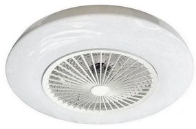 Plafonieră LED cu ventilator OPAL LED/72W/230V + telecomandă