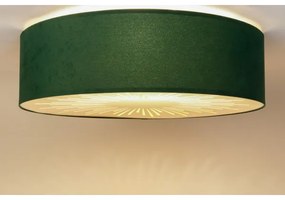 Plafonieră RAYS 2xE27/60W/230V d. 60 cm verde