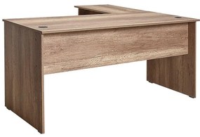 Masă PC de colț Raven (nuc deschis) . 1109412