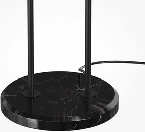 Lampadar modern cu vaza decorativa din sticla Ikebana