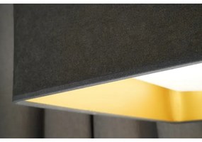 Plafonieră LED dimabilă Brilagi VELVET SQUARE LED/36W/230V Wi-Fi Tuya gri + telecomandă