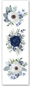 Napron de masă 40x130 cm Blue Rose – Minimalist Cushion Covers