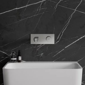 Baterie lavoar incastrata Omnires Contour cu corp ingropat