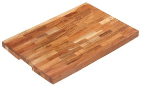 Placa de tocat, 60x40x4 cm, lemn masiv de acacia 60 x 40 x 4 cm