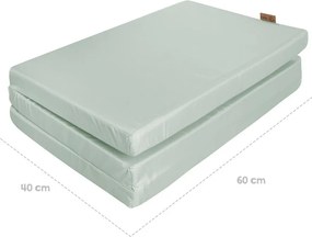 Saltea pentru copii din spumă cu husă detașabilă/pliabilă 120x60 cm Style – Roba