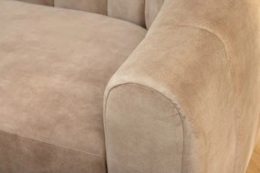 Canapea 3 locuri, Catifea Bej, Babylon A-44511 VC