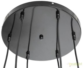 Lustra cu 6 pendule, abajururi colorate Levels VI A-38821 VC