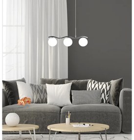 Lustră pe cablu RAMON 3xG9/40W/230V crom lucios