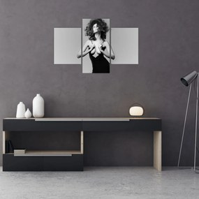 Tablou - Femeia în negru (90x60 cm)