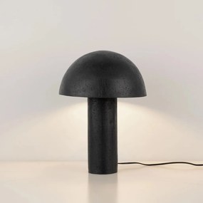 Veioza/Lampa de masa din ciment FALLOW negru