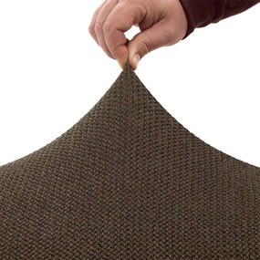 Huse super elastice HARMONIA tutunului canapea cu otoman dreapta (l. 210 - 320 cm)