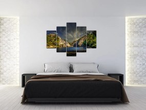 Tablou peisajului cu lac (150x105 cm)