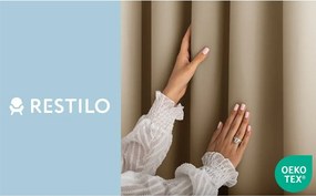 Draperie bej dimout (semi-opacă) 140x250 cm Carli – Restilo