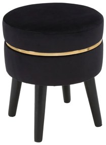 Scaun tapițat Mauro Ferretti Paris, negru