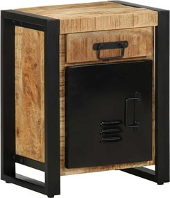 vidaXL Noptiera 40x30x50 cm lemn masiv de mango