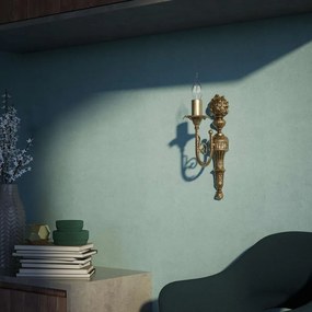 Aplica din alama masiva stilul fastuos Ludovic al XV-lea