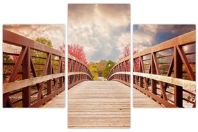 Tablou - pod din lemn (90x60 cm)