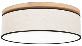 Spot-Light 4995874 - Plafonieră BOHO 4xE27/25W/230V stejar 58 cm